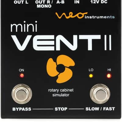 Neo Instruments Mini Vent II Rotary Speaker Simulator Pedal image 2