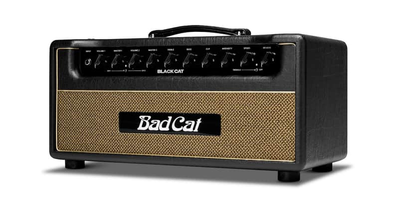 Bad Cat Black Cat Head - 20w, EL84, 2 Channel, Vintage Hi/Lo Voices Tube Head NOS image 1