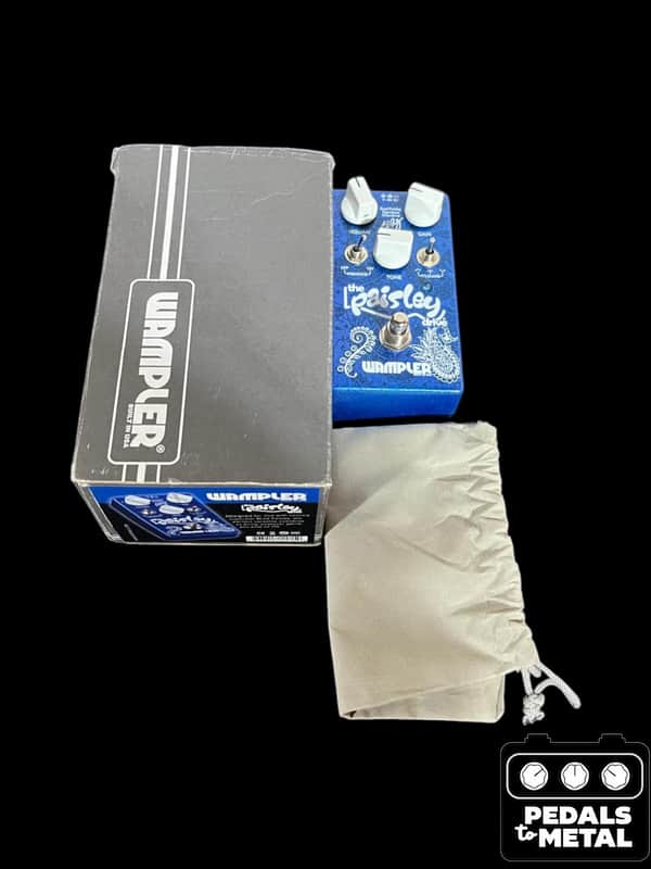 Wampler Paisley Drive V2 2010s - Blue - X16976 image 1