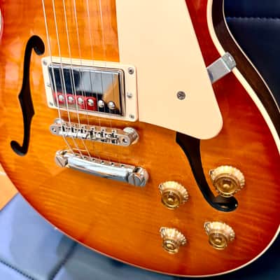 🔥RARE🔥 Gibson Memphis ES-Les Paul 2014~ Honey Burst Semi-Hollow~ USA + Case/COA image 13