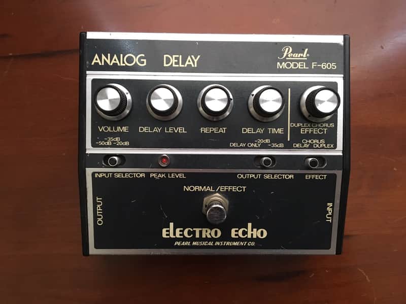 Pearl Model F-605 Electro Echo Analog Delay | Reverb