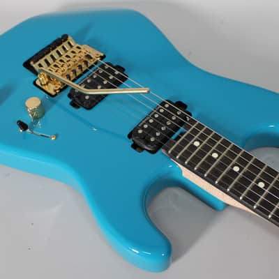 2021 Charvel Pro-Mod San Dimas Style HH FR E Miami Blue image 9