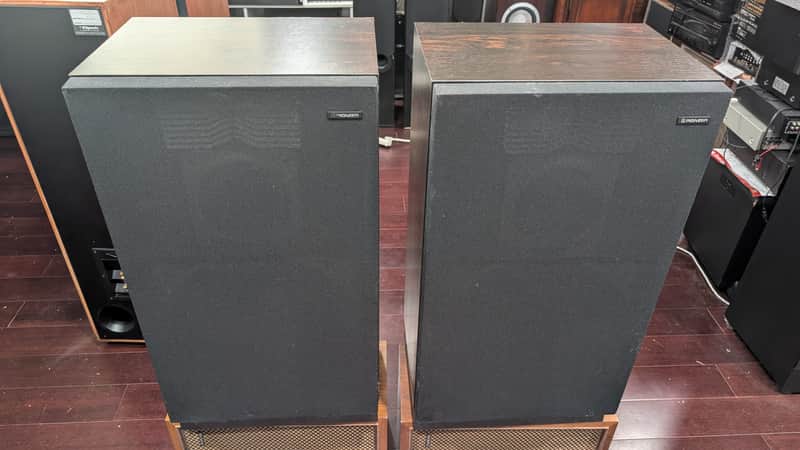 Pioneer Pioneer CS-C9900Vintage Wood Grain Speakers Mid 90 image 1