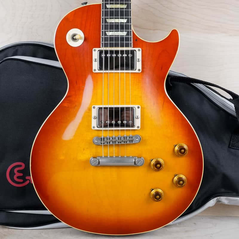 Orville by Gibson LPS Les Paul Standard 1989 Cherry Sunburst Lacquer Finish USA PUs w/ Bag image 1