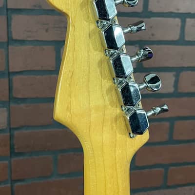 Fender Squier ST-331 Rare Japanese Single Humbucker Stratocaster Mid-1980s - Black image 9