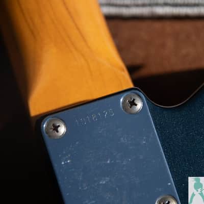 Tokai Breezy Sound Telecaster ATE (70 or 95) 1980's or early 90's - Dark Blue Metallic (MB) Nitro Finish - Pro Set Up w Perfect Frets/Action/Intonation! - Tons of MOJO image 3