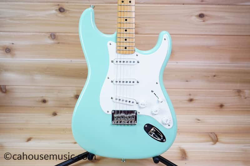 Squier Classic Vibe '50s Stratocaster HT Maple Fingerboard Surf Green Electric Guitar Used
