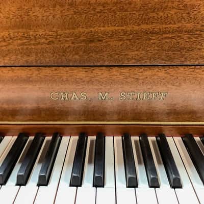 Charles Stieff 6'2" Satin Mahogany Grand Piano c1928 #43046 image 6