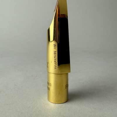 Les Becs d'Autan MB I Pilgrimage .115 Gold-Plated Tenor Saxophone Mouthpiece image 2