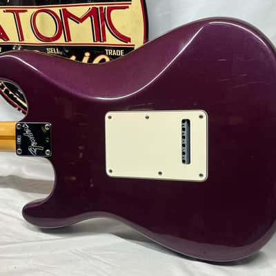 Fender Standard Stratocaster Strat Electric Guitar- Wine Red image 11