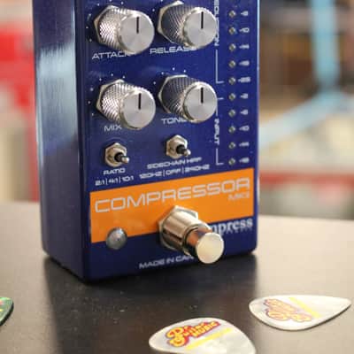 Empress Effects Compressor MKII Guitar Effects Pedal Blue image 1