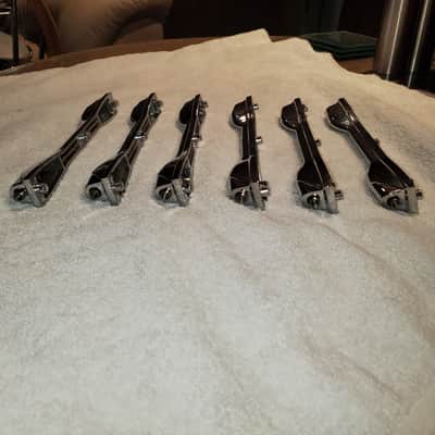 Yamaha Lugs Recording Six (6) TT-910RF 1989 - Chrome image 5
