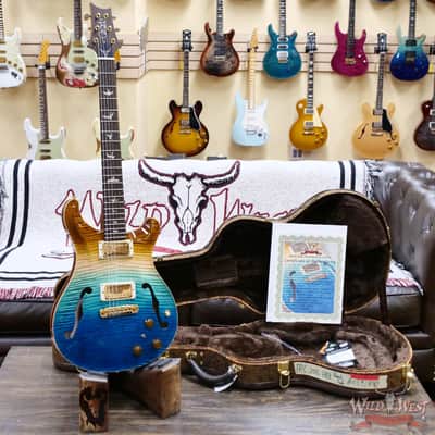 PRS Wild West Guitars 25th Anniversary Limited Run Wood Library Artist Package Hollowbody II Piezo Beach Fade (Private Stock Color) 5.50 LBS (US Only / No International Shipping) image 6