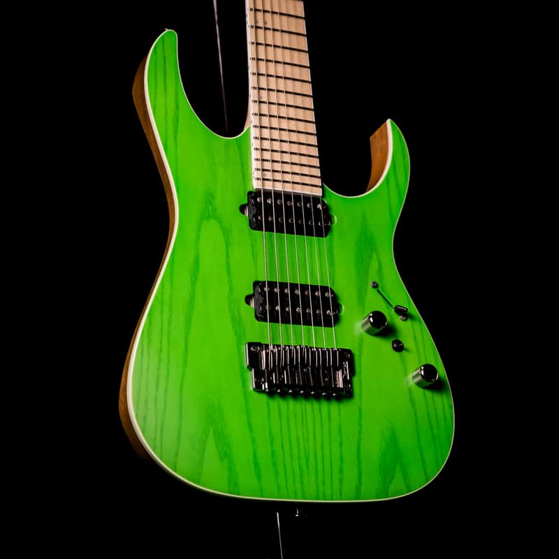 Ibanez RGR5227MFX Prestige 7-String Transparent Fluorescent Green