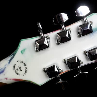 Custom Painted and Upgraded Epiphone LP Special ll LE with Matching Headstock image 23