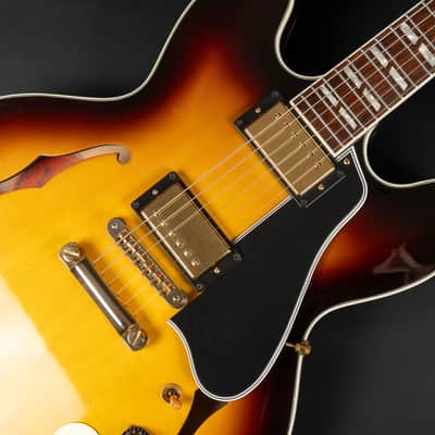 2009 Gibson Memphis ES-345 Stereo Reissue - Vintage Sunburst | USA Semi-Hollow Classic '57 Humbuckers Varitone Switch | OHSC image 19