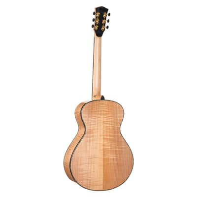Cort GOLDPASSION Modern Concert Body Torrefied Solid Engelmann Spruce Top Hard Maple Neck 6-String Acoustic-Electric Guitar w/Hard Case image 6