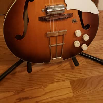 Kay Archtop Swingmaster ? Speed Demon 1950's 1960's  Sunburst image 2
