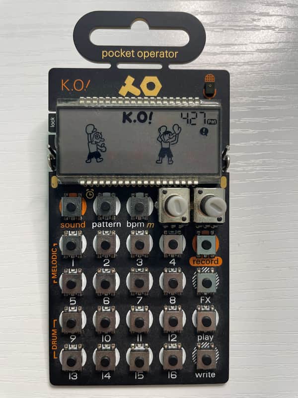 Teenage Engineering PO-33 Pocket Operator K.O! 2018 - Present Black image 1