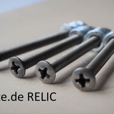 Nectite Machine Screws and Threaded Inserts for Bolt-On Necks Stainless Steel imagen 7