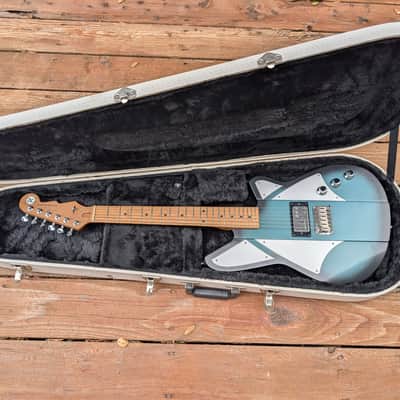 Reverend Billy Corgan Signature Terz - Satin Deep Sea Blue Burst image 8