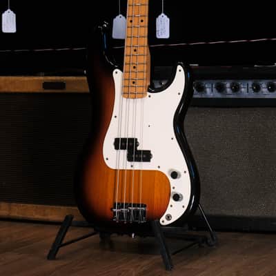 1983 Fender Precision Bass with Maple Fretboard in Sunburst w/ Original Case (Very Good) *Free Shipping* image 3