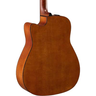 Yamaha FG Series FGX800C Acoustic-Electric Guitar Regular Natural image 2