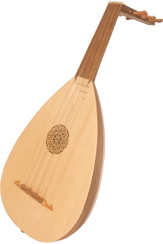 Roosebeck Tenor Lute-Kulele Ukulele Variegated - Walnut image 1