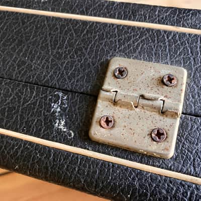 Vintage 1960's Polverini Bros Electric Bass Guitar Hard Case Fender Vox image 11
