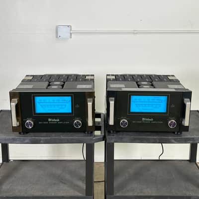 McIntosh MC1000 1000-Watt Mono Solid State Power Amplifier (Pair)