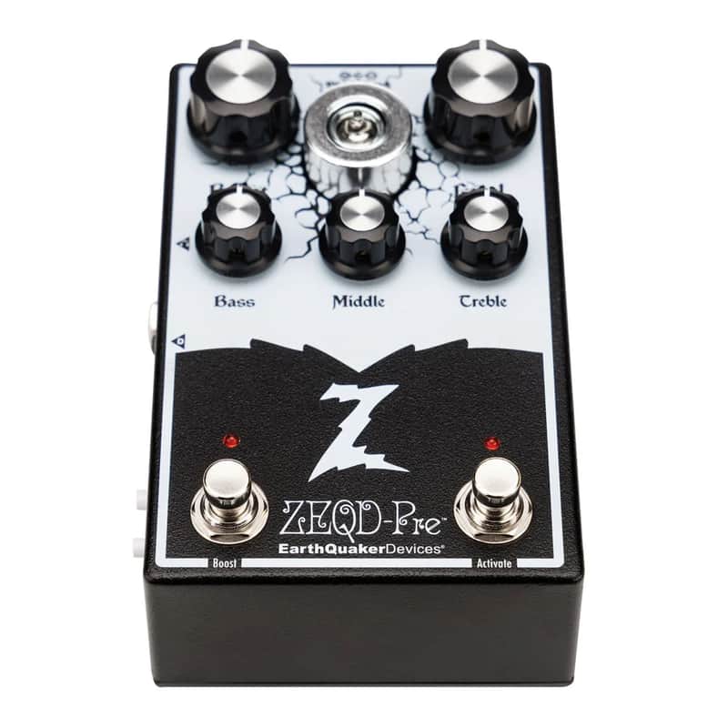 EarthQuaker Devices ZEQD-Pre The All-Analog Simulation Solution Preamp Pedal