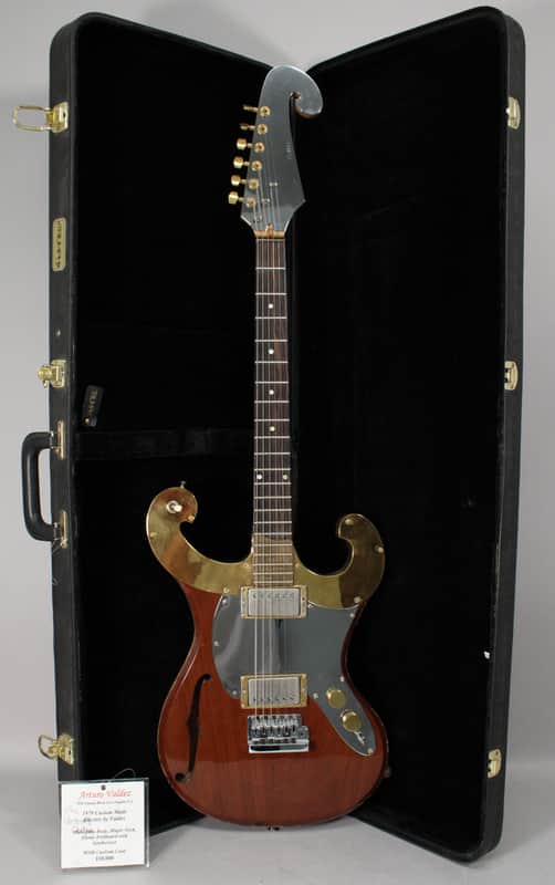 1979 Arturo Valdez "Viking Guitar" KISS Custom Built Electric Guitar w/HSC image 1