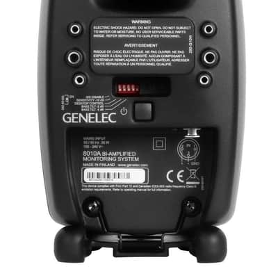 Genelec 8010A 3" Active Studio Monitor (Black) image 2