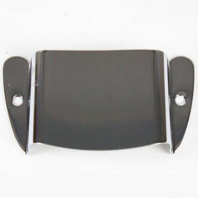 1950s Style Fender Precision Bass Pickup Cover Chrome P-Bass Ashtray Vintage Reissue Replacement image 1