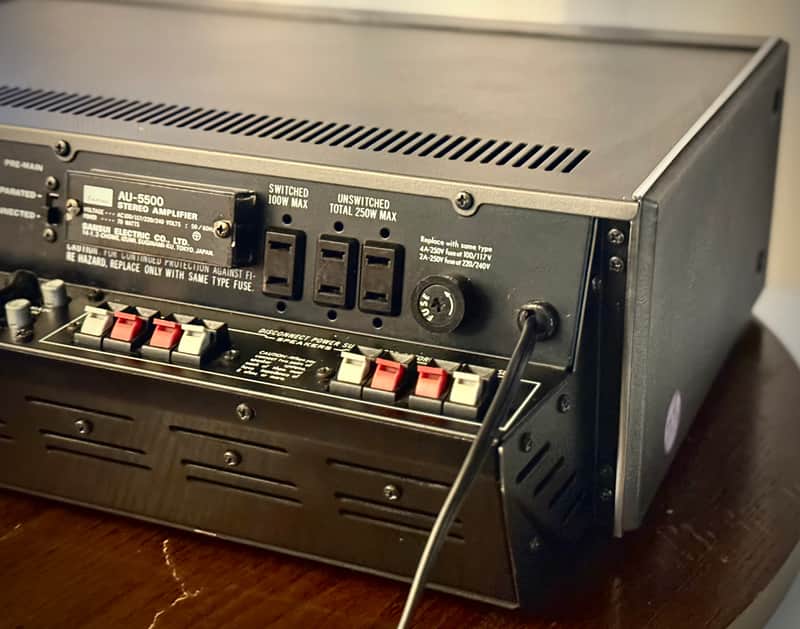 🎶✨ Sansui AU-5500 / AU5500 Vintage Integrated Amplifier