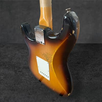 Fender Custom Shop '59 Stratocaster Heavy Relic - Faded/Aged Chocolate 3-Tone Sunburst image 16