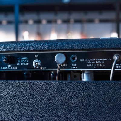 VINTAGE FENDER PRINCETON 1963 WITH COVER image 4