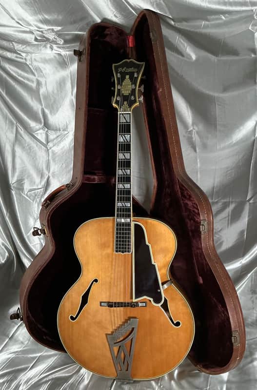1953 D’Angelico New Yorker MINT Hollowbody Archtop Acoustic Guitar w/OHSC image 1