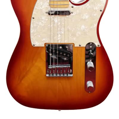 Fender American Deluxe Telecaster with Maple Fretboard 2011 - Aged Cherry Burst image 3