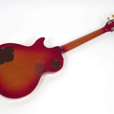 1974 Gibson Les Paul Deluxe - Cherry Sunburst - Rare Two Piece Top - Mahogany Neck image 3