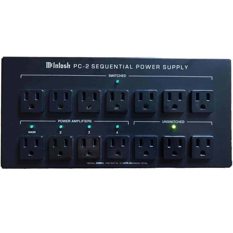 McIntosh PC2 14 Outlet Sequential Power Controller image 1