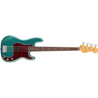 Fender American Professional Classic Precision Bass, Rosewood Fingerboard - Faded Sherwood Green Metallic image 4