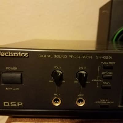 Technics SH-GS91 Digital Sound Processor 1994 Black image 5