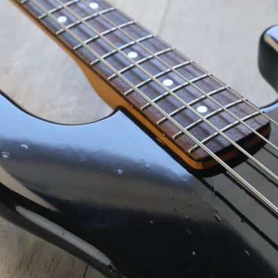 1988 Fender Japan "Jazz Bass Special" Duff McKagen Bass (Black) image 7