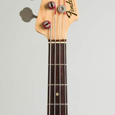 Fender  Precision Bass Solid Body Electric Bass Guitar (1974), ser. #620932, black tolex hard shell case. image 5