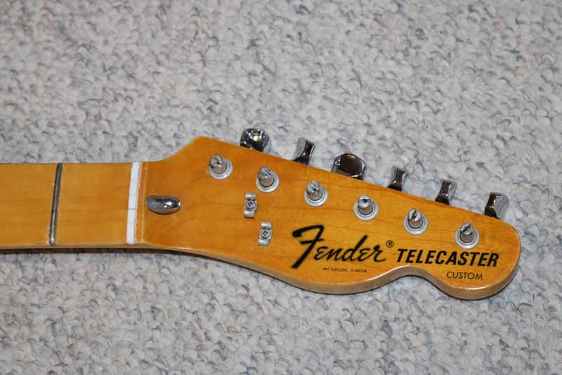 Vintage Original 1973 Fender Telecaster Custom Neck with Original Tuners image 1