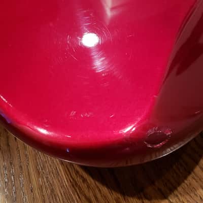 Robin Raider I - 1983 Reverse Banana Headstock, Deep Metallic Red, Excellent Condition image 13