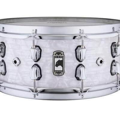 Mapex Black Panther Heritage Snare Drum | White Strata image 1