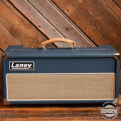 Laney Lionheart L20H 20-Watt Tube Guitar Amp Head - Blue image 1