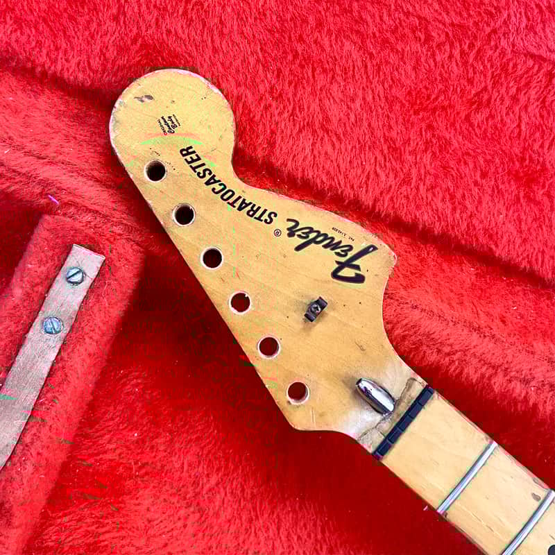 Fender Stratocaster guitar neck 1972 - Maple original vintage USA